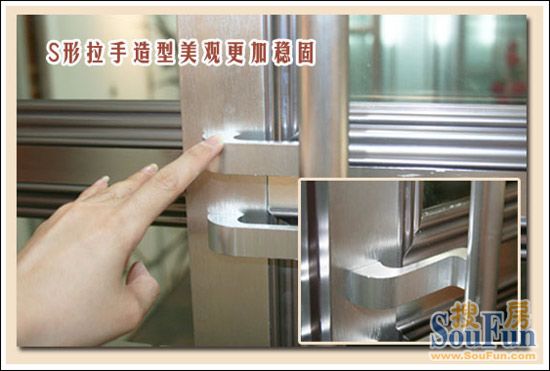 静一M-铁灰拉丝移门8 静一M-铁灰拉丝移门8
