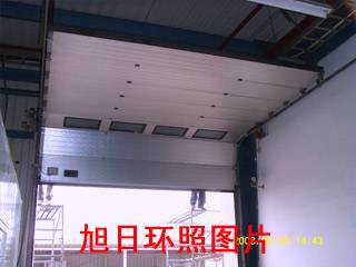 门业图片-工业滑升门北京保温车库门/翻板车库门XRHZ-03图片