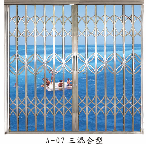 门业图片-拉闸三混合型非标图片