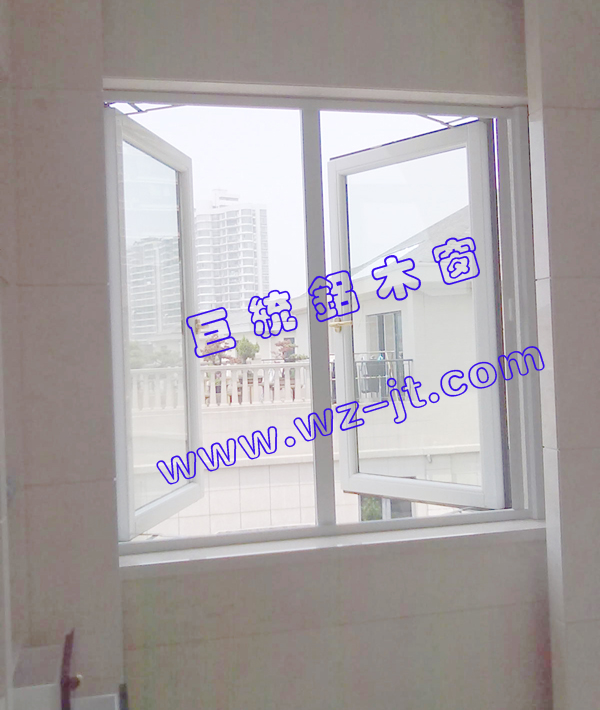 门业图片-铝包木门窗铝包木外开窗可定做图片