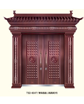门业图片-豪华甲级别墅大门TSD-8047TSD-8047图片
