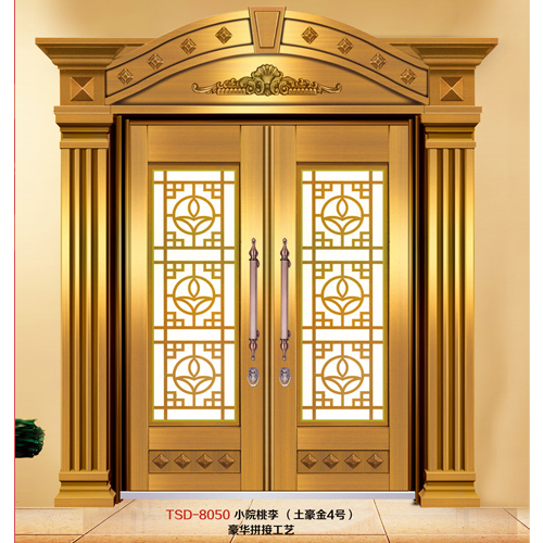 门业图片-拼接工艺大门系列TSD-8050TSD-8050图片