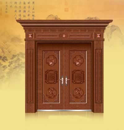 门业图片-仿铜门仿铜门ZJL007图片