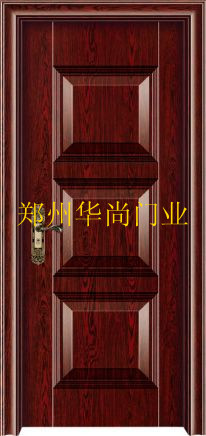 门业图片-华尚室内门郑州钢木门浙江钢木门钢木套装门2040*860图片