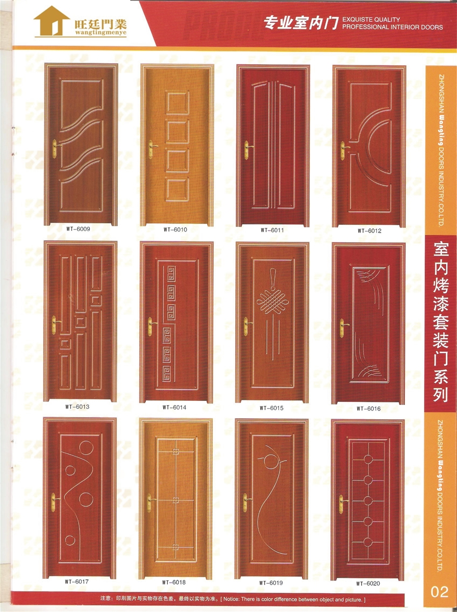 门业图片-旺廷室内免漆门系列室内免漆门系列WT-6009/WT-6020图片