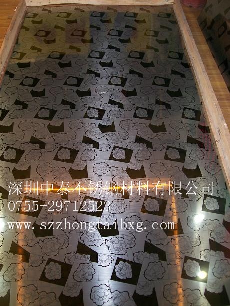 门业图片-中泰不锈钢板材系列中泰317不锈钢印花版SUS304.310.316.201.317图片