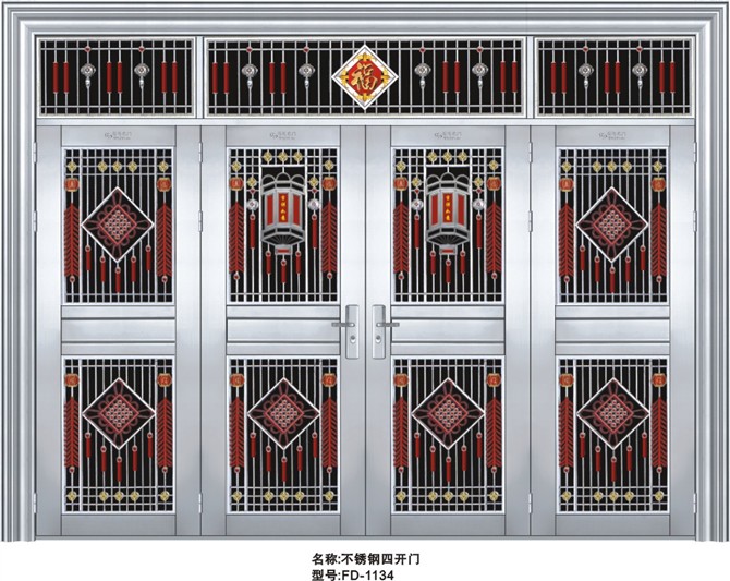 门业图片-不锈钢大门不锈钢大门0124图片