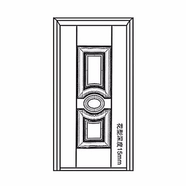 门业图片-精致系列精致系列门面JY-7051图片