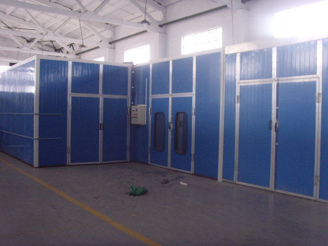 门业图片-烤漆房家具喷烤漆房12000*5000*3000图片