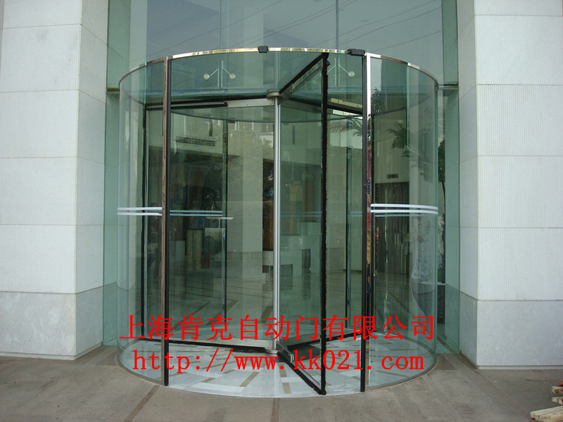 门业图片-三/四翼自动旋转门三/四翼水晶旋转门可定制图片