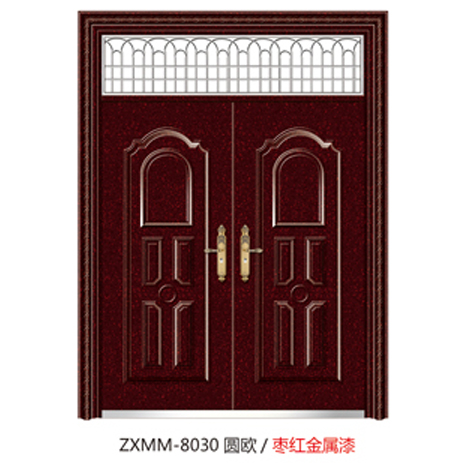 门业图片-金属漆门系列ZXMM-8030圆欧ZXMM-8030圆欧图片
