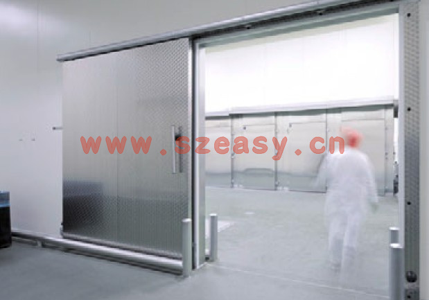 门业图片-冷库门易锐冻肉加工厂专用冷库门--图片