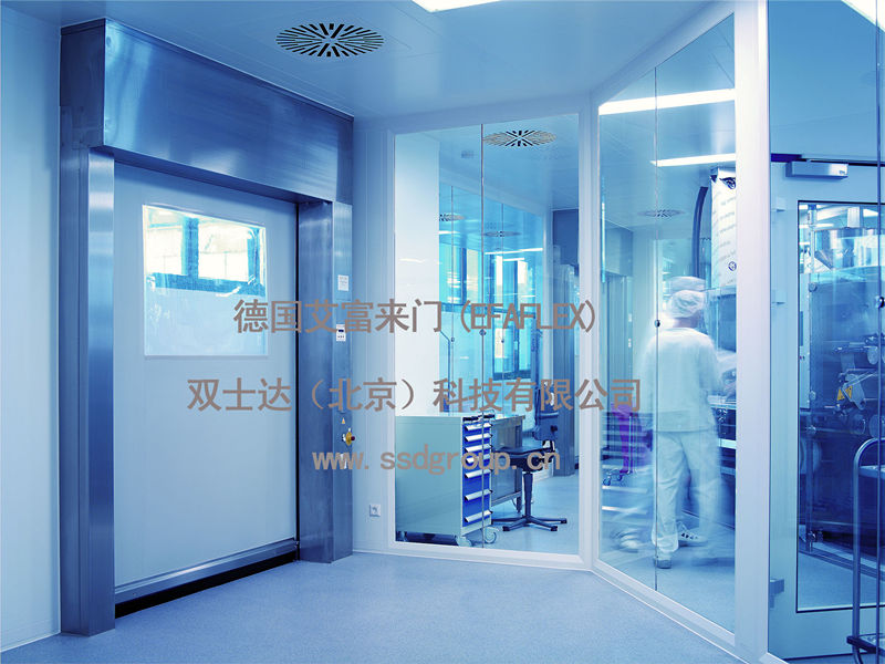 门业图片-艾富来硬质高速卷门供应德国艾富来EFAFLEX高速洁净室卷帘门订制尺寸图片