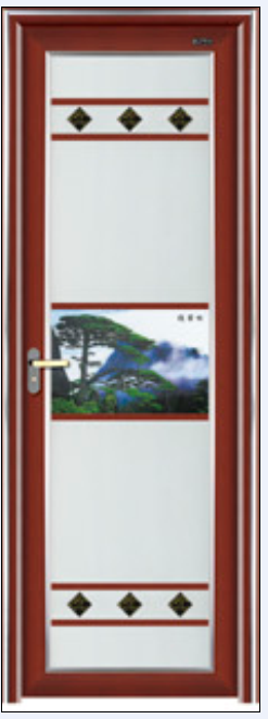 门业图片-卫浴门卫浴门KLG-31图片