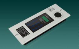 门业图片-楼宇对讲主机楼宇对讲-TEL-2008KC触摸型主机TEL-2008KC图片