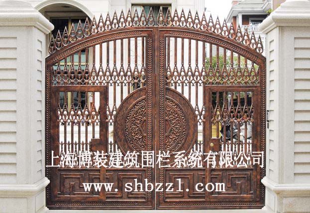 门业图片-铸铝门供应铸铝门、铸铝别墅大门、铸铝庭院门3.6mm图片