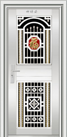 门业图片-不锈钢单门 YXA-6008(六类花)YXA-6008(六类花)图片