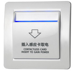 门业图片-智能开关TEMIC低频卡取电开关、RF插卡取电开关IST-AET03图片