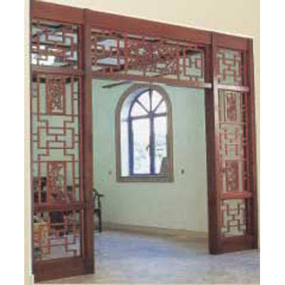 门业图片-实木烤漆推拉门方源木门-实木推拉门C-159图片