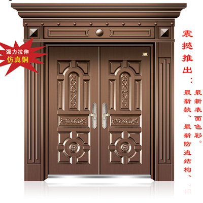 门业图片-仿铜门系列仿铜门系列WS-8856图片
