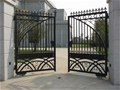 门业图片-铁艺门/庭院门xz图片