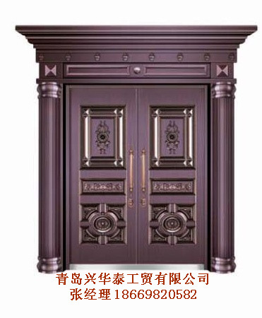 门业图片-铜门兴华泰花板铜门、青铜门xht-013(2).jpg图片