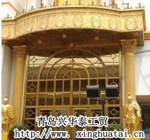 门业图片-铜门兴华泰供应别墅仿铜门xht-021.图片