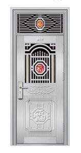 门业图片-不锈钢门三类花ZTMM-6016图片