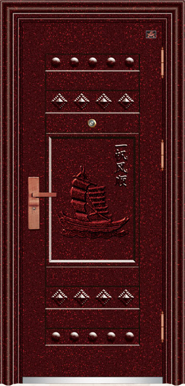门业图片-隆翔安全门铜门、仿真铜门LX-008图片