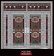 门业图片-精品不锈钢门HLW－6001图片