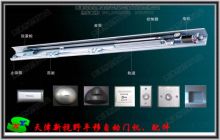 门业图片-自动门维修海淀感应门安装 有框-不锈钢-感应门安装厂家120型感应门图片