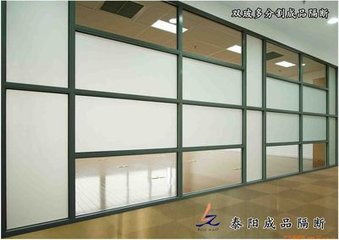 门业图片-玻璃门八宝山安装玻璃隔断安装写字楼隔断BLGD图片