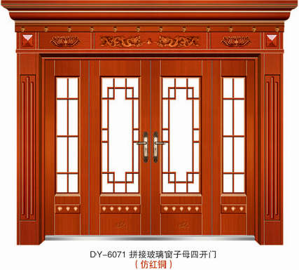 门业图片-仿真铜别墅大门系列别墅大门DY-6071图片