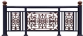 门业图片-铝艺栏杆定制批发JH294图片