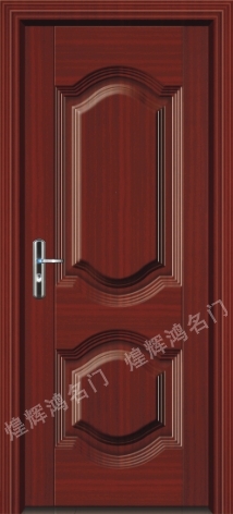 门业图片-钢木门广东佛山钢木门厂，煌辉鸿室内门厂，钢木门1001（深拉伸）HH-1001图片