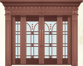 门业图片-豪华家装门系列家装门7108TM-7108图片