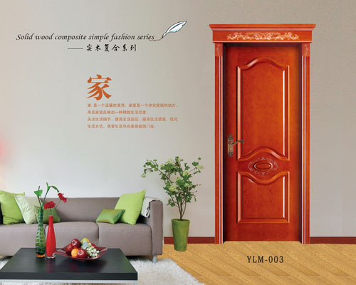 门业图片-实木复合门YLM-003YLM-003图片