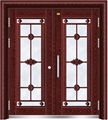 门业图片-LS-8905LS-8905-精雕小叶紫檀图片