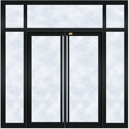 门业图片-商务门系列LS-8505LS-8505-黑色图片