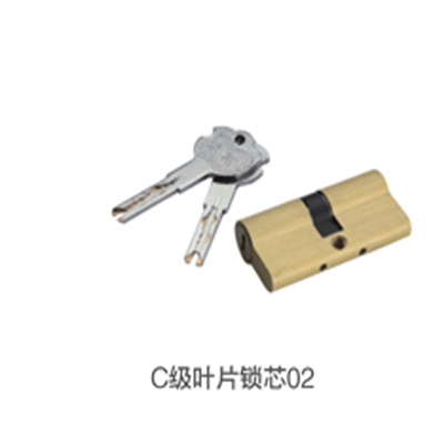 门业图片-防盗门锁芯C级叶片锁芯02C级叶片锁芯02图片