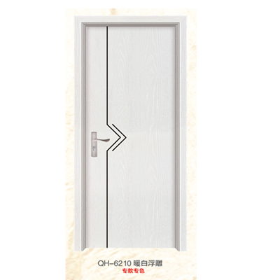 门业图片-装甲生态门QH-6210暖白浮雕QH-6210暖白浮雕图片