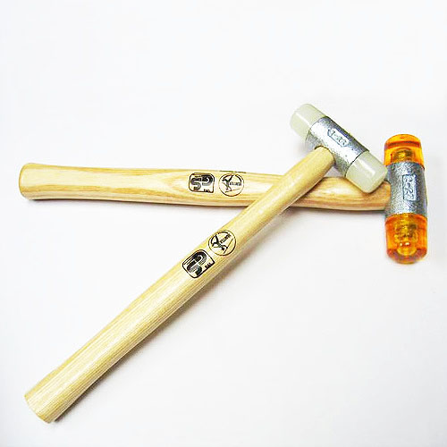 门业图片-电子工具德国猎人牌HUNTER白色尼龙胶锤/塑料胶锤/黄色胶锤子/木柄胶锤安装胶锤把HUNTER图片