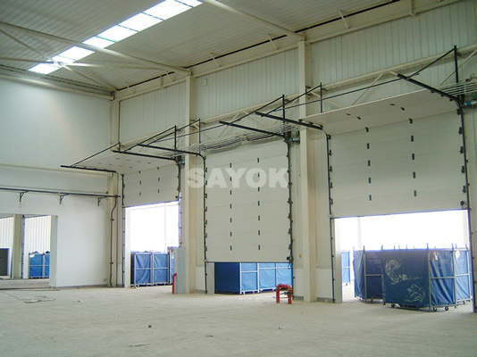 门业图片-车库门钢板门 特大门 仓库门 库房门SAYOK图片