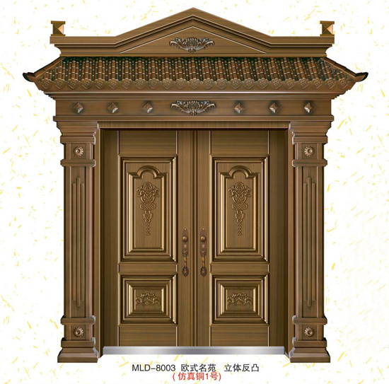 门业图片-豪华别墅大门系列MLD-8003MLD-8003图片