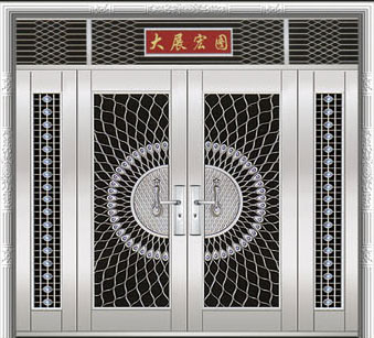 门业图片-不锈钢门精品花-2700000图片