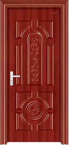门业图片-钢木门系列多瑙迷情 浮雕效果JBF-6002图片