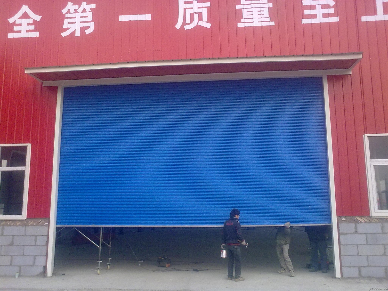 门业图片-卷帘门南开区安装卷帘门金牌质量电动卷帘门图片