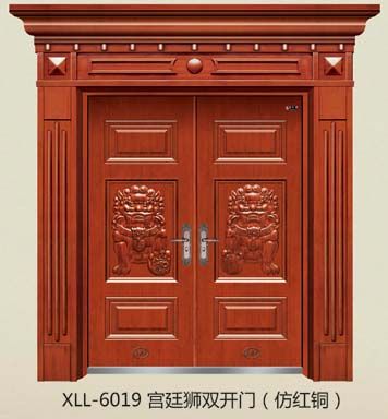 门业图片-仿铜门系列XLL-6019XLL-6019图片