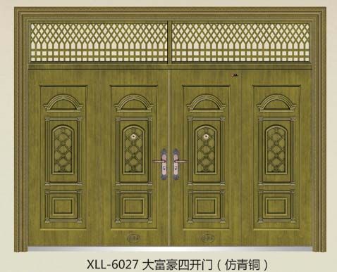 门业图片-仿铜门系列XLL-6027XLL-6027图片