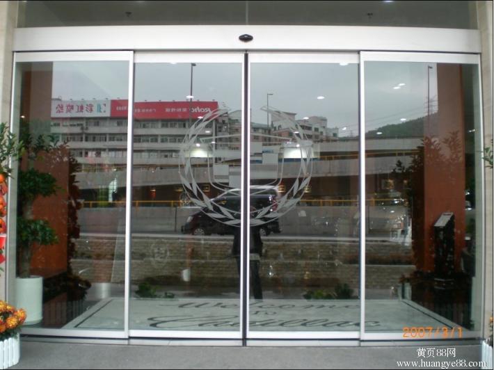 门业图片-感应门西客站安装感应门自动门全新图片